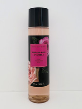 Bath  Body Works Whipped Rose  Vanilla Fine Fragrance Body Mist Spray 8.oz