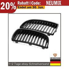 K�hlergrill Nieren Grill kompatibel mit BMW E91 2005-2008 Einzelsteg Schwarz