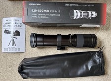 Image of Canon RF 420-800mm F8.3 Manual Super Telephoto Lens Wildlife Moon brand new