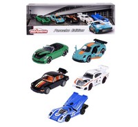 Majorette Porsche Edition Set Of 5Pcs 1:64 Die Cast Metal Model New In Box