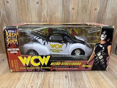 Racing Champions WCW Nitro-Streetrods STING 1/24 Scale Collector Series NEW LE