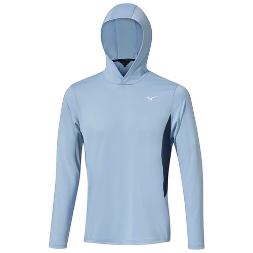 Suéter con capucha Mizuno para hombre estilo G golf ligero tecnología movimiento capa media - Imagen 4 de 9