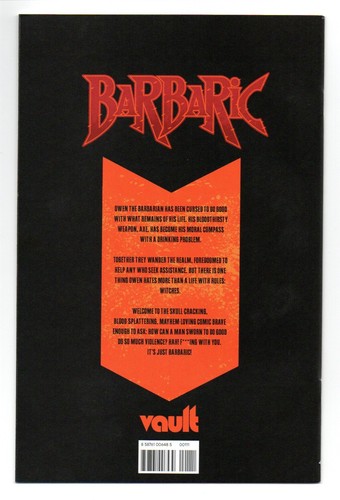 Barbaric #1 #2 #3 Vault Comics Netflix Show See Description - Picture 3 of 9