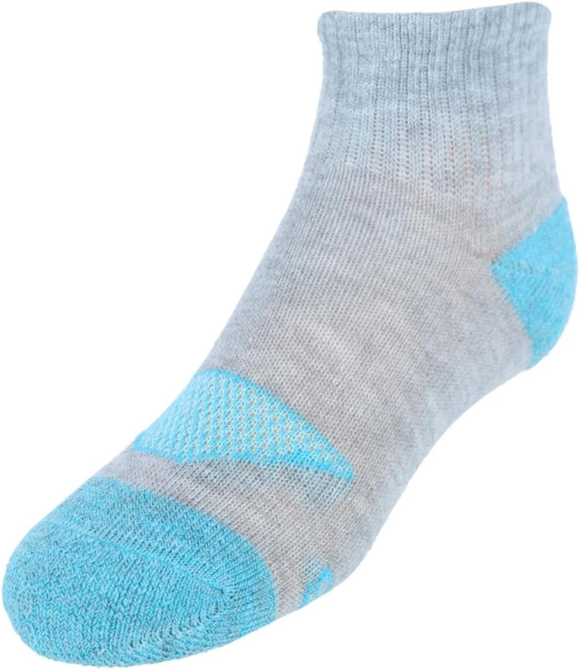 Paquete de 12 pares de calcetines forradores de moda al tobillo cómodos geniales para niñas Foto 4 de 4