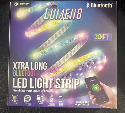 Premier Accessory Group PLED33 20ft Led Strip With Bt App Control new