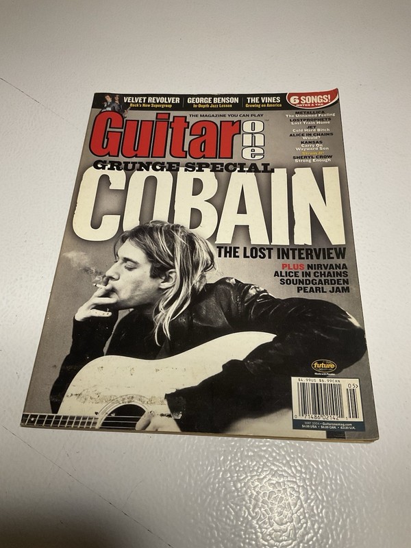 Kurt Cobain Guitar One May 2004 Grunge Special Nirvana Soundgarden Alice Chains
