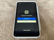 Square Terminal Card Payment White SPD1-01. Payment Region Japan. Only.