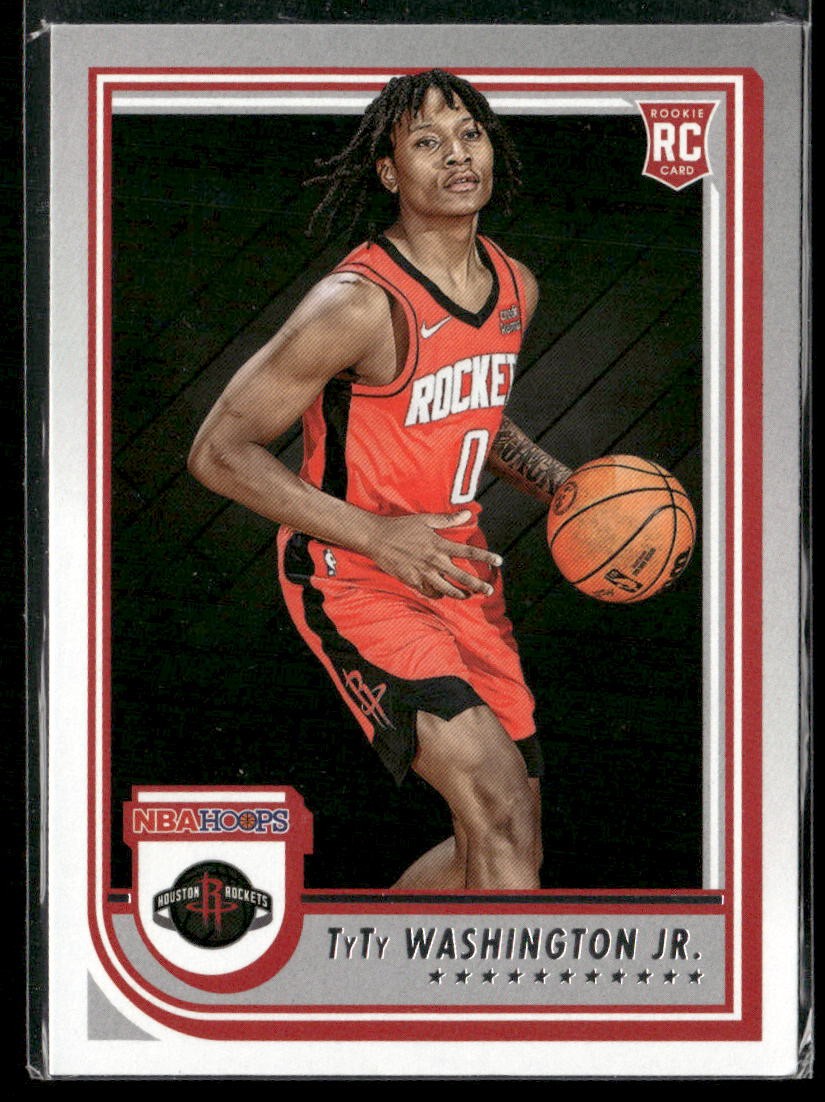 2022-23 Hoops #258 TyTy Washington Jr. Blue Rookie