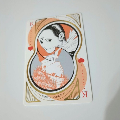 Cartas de juego Hunter x Hunter Chrollo Lucilfer Togashi Yoshihiro exposición