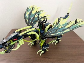 LEGO NINJAGO Attack of the Morro Dragon 70736 In 2015 Used Comp W/Manual