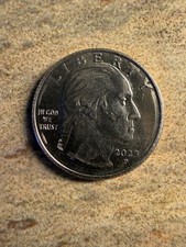 MISPRINT - 2023 P Jovita Idar American Women Quarter - “In Cod We Trust”