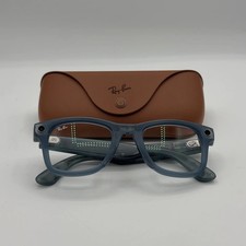 Ray-Ban Stories Wayfarer Transparent Blue Standard RW400667552V AI Smart Glasses