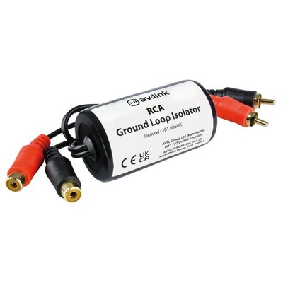 Masseschleifen-Trenner Cinch-Stecker - Cinch-Buchsen