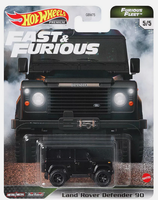 Hot Wheels Premium Land Rover Defender 90 F&F Furious Fleet 1:64 Neu OVP