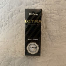 Wilson - Ultra Distance - White 3 Pack Golf Balls - In Box