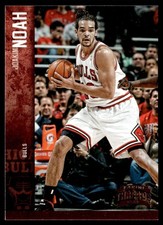 2012-13 Panini Threads Joakim Noah Auto Chicago Bulls #18