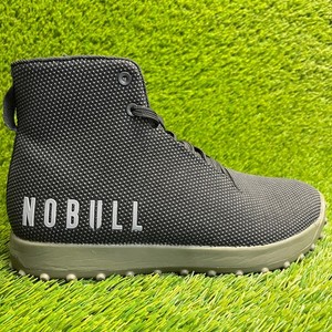 NOBULL Unisex Outwork Grey Superfabric High Top Athetic Trainer Sneaker M9/W10.5 Nobull High Top | eBay main image 2