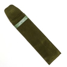 Christofle Cloth 8" Green Anti Tarnish Flatware Pouch(s) Velveteen No Monogram