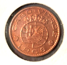 Cape Verde, Cabo Verde 1968 1 Escudo coin