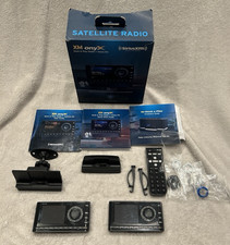 SiriusXM Onyx EZ XDNX1H Dock  Play Satellite Radio Home Kit - 2 Receivers READ