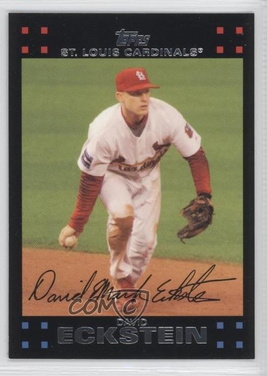 2007 Topps Red Back David Eckstein #491 0b8