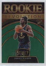 2023-24 Panini Select Rookie Revolution Green Prizm Jarace Walker #10 wq8