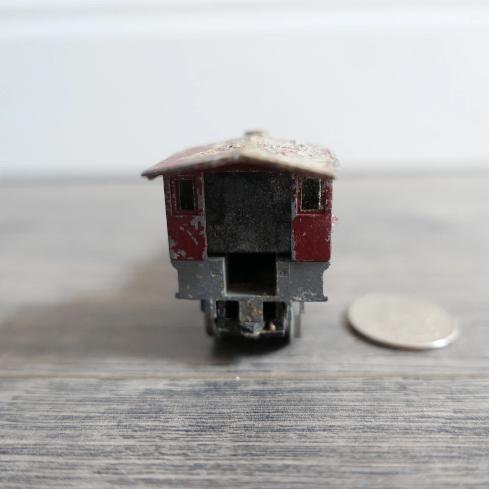 VINTAGE GENERAL MANTUA TRAIN HO GAUGE SCALE STEAM ENGINE Parts / Repair - Image 3 of 4