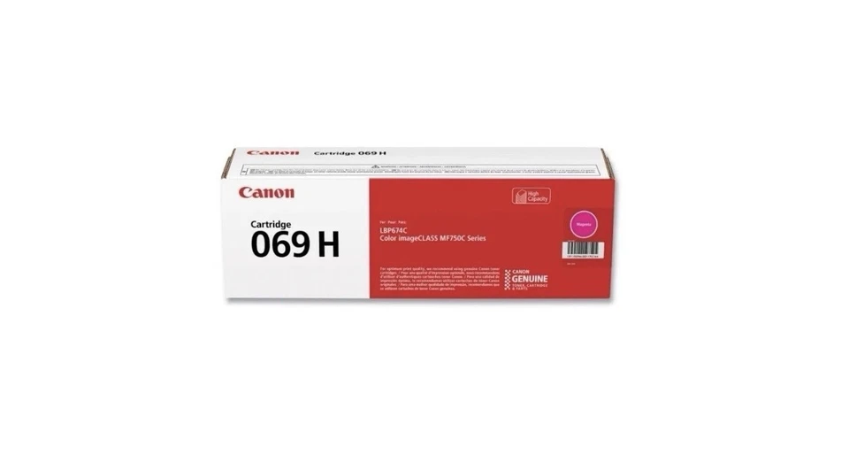 Canon 069H Toner Set BK/C/M/Y, Genuine, OEM, High Yield, 4-Pack, Sealed - Bild 3 von 4