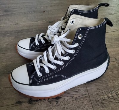 Converse Run Star Hike Hi Black White/Gum honey 166800C US M 9 W 10.5 EU 42.5