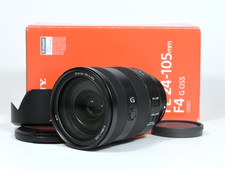 SONY SEL24105G FE 24-105 mm F/4 G OSS E-mount lens w/Box Open Box 