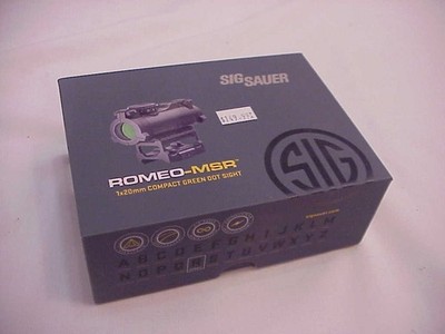 SIG SAUER Romeo MSR Green Dot Sight for sale online | eBay
