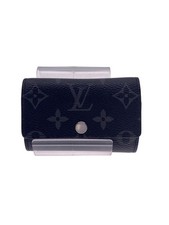 LOUIS VUITTON Key Case Multicre 6 Monogram Eclipse BLK Men's Used