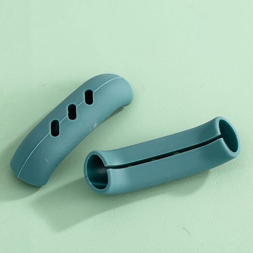 2x Silicona Anti-calcificación Olla Mango Aislamiento Cubierta Mango Protección - Imagen 11 de 14