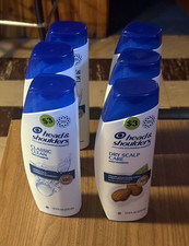 6X bottles Head  Shoulders Classic Clean Dry Scalp Care Shampoo 12.5oz