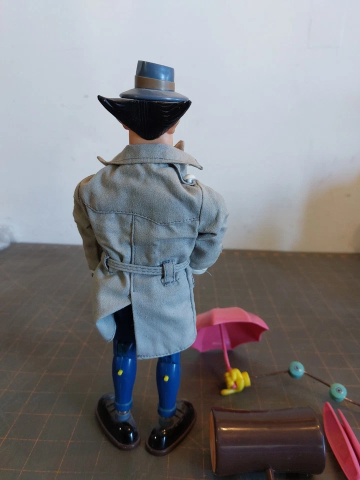 Figura de acción incompleta Galoob Inspector Gadget con algunos accesorios 1983 Foto 4 de 4