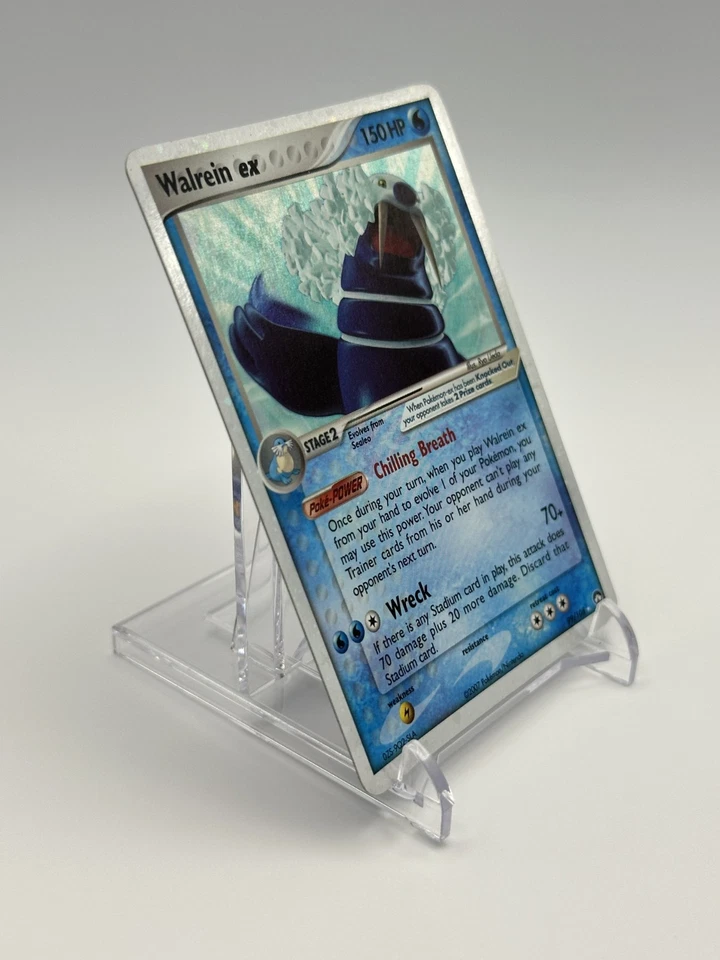 Pokemon Walrein ex 99/108 Holo Ultra Rare EX Power Keepers Near Mint - Photo 3/4