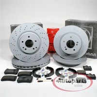 Zimmermann Bremsen Ø 345 Mm + Ø 300 Mm Vorne Hinten FüR Mercedes C-Klasse W203