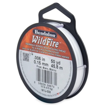 0.15mm Micro Beading Wire 50 yd 10 lb Break Strength Frost Color