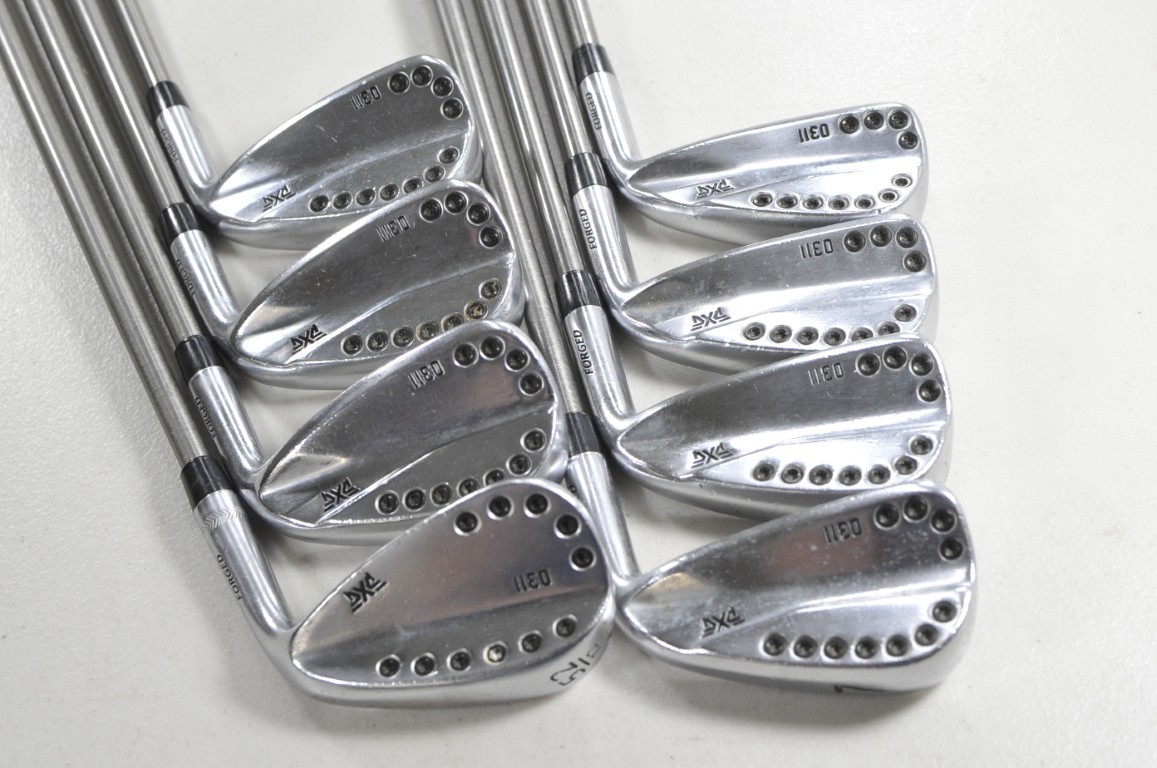 PXG 0311 4-W, 52* Iron Set Stiff Flex Right Aerotech SteelFi