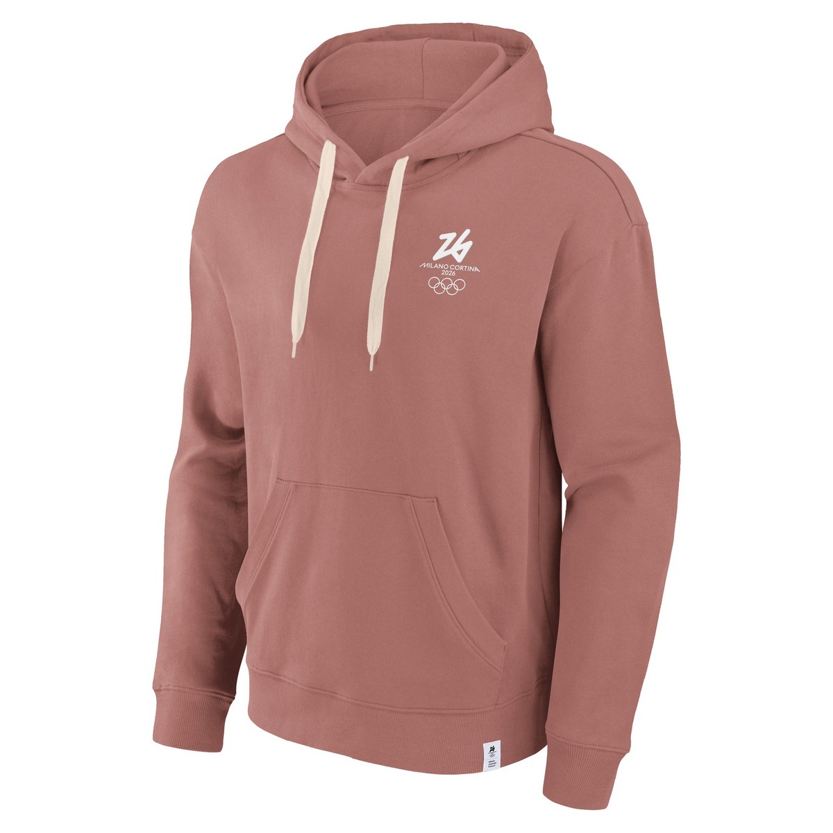 Generisch trendy fleece hoodie met capuchon voor heren, winter 2026 met