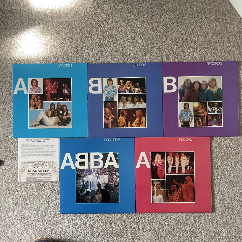 ABBA The Best Of 1972-1981 READERS DIGEST UK 5 x vinyl BOX SET - Image 3 of 4