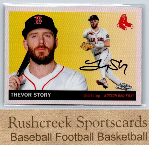 2025 Topps Chrome Platinum Trevor Story #42 card