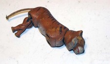 ORIGINAL SCHOENHUT HUMPTY DUMPTY CIRCUS TIGER EARLY 1900s WOOD FOR PARTS