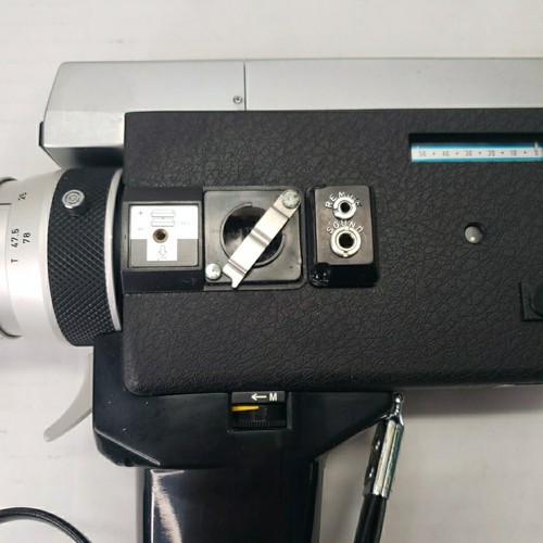 Vintage Canon 518 Super 8 Black Movie Camera With Canon Case Strap Tested READ** - Picture 23 of 24