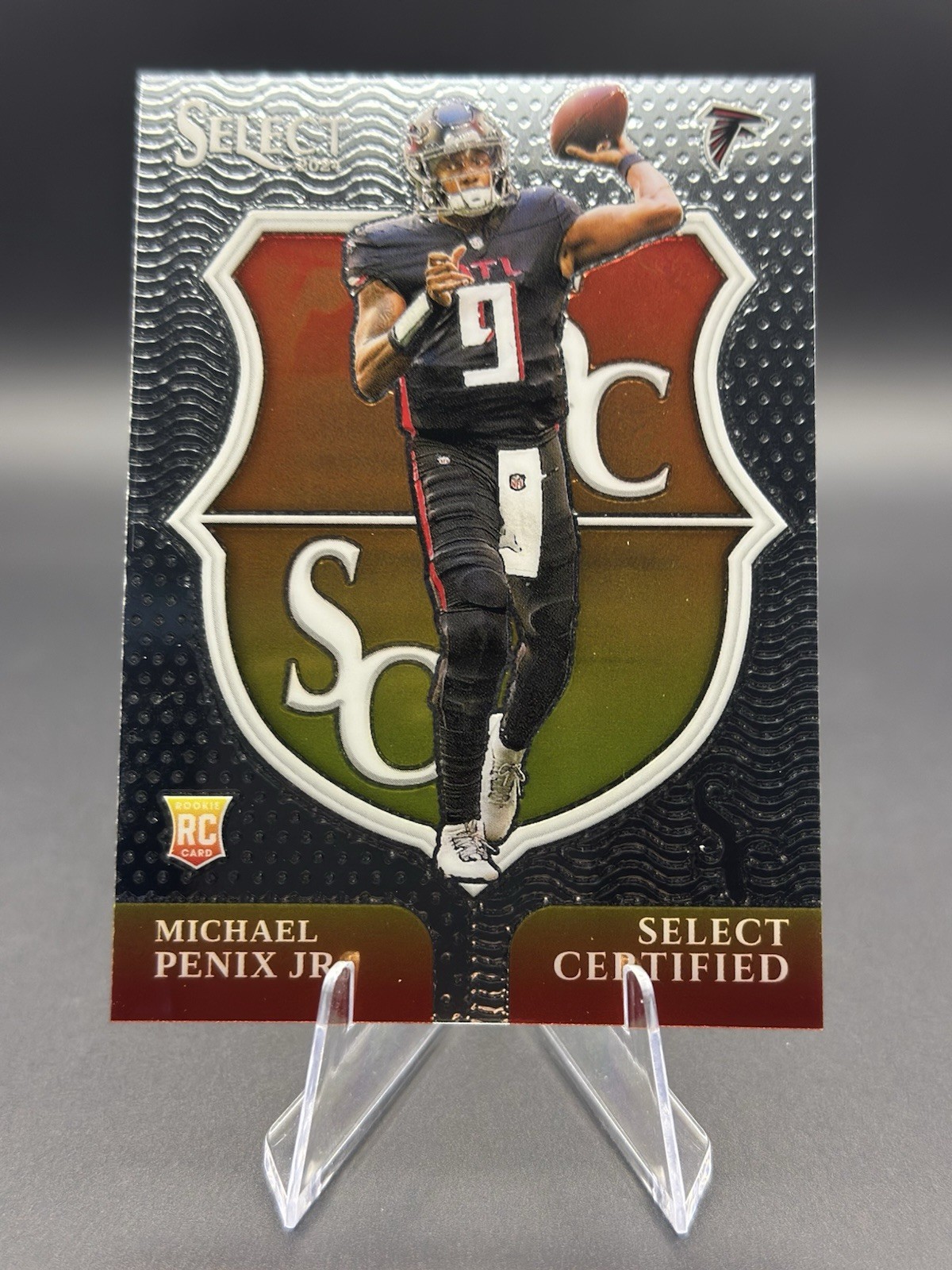 Michael Penix Jr. 2024 Panini Select - Select Certified Rookies #9 (RC)