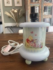 Vintage Disney Winnie The Pooh  Friends Lamp Night Light Kids Room Works Tested