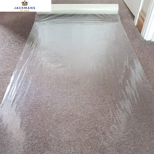 Winsome Clear Carpet Protector Film Self Adhesive Roll 25m x 60cm