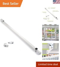 Sliding Door Security Bar with Childproof Lock, Adjustable, for Patio Doors a...