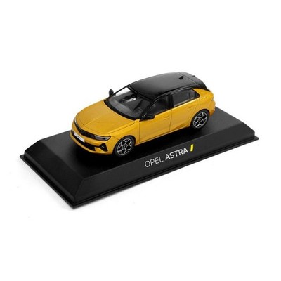 GENUINE RARE OPEL VAUXHALL ASTRA 6 L C02 KULT YELLOW 1:43 NOREV (DEALER MODEL)
