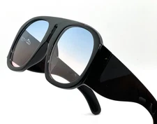 Sunglasses Flat Top Huge Big Oversized XXL Square Women Thick Frame Luxury New